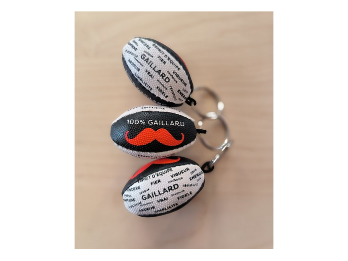 porte clef ballon rugby gaillard cadeau gourmand brive