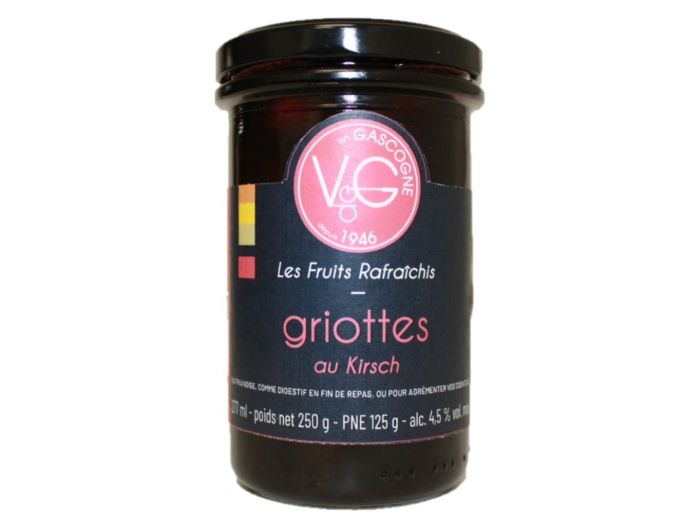 Griottes au kirch vergers de gascogne