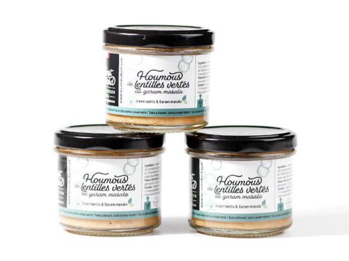 Houmous de lentilles au garam massala pour tartiner à l'apéritif, La Combe de Job Corrèze