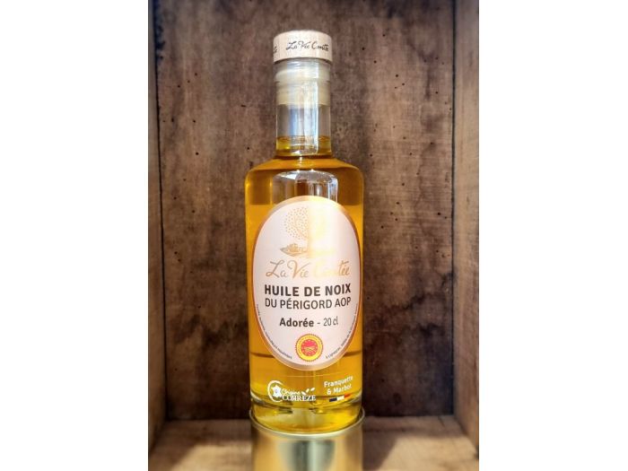 Huile de noix origine corrèze  franquette et marbot AOP