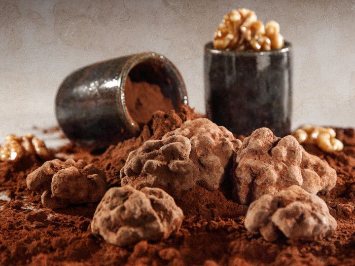 noix enrob&eacute;s de chocolat, &eacute;picerie fine la combe de job brive et objat