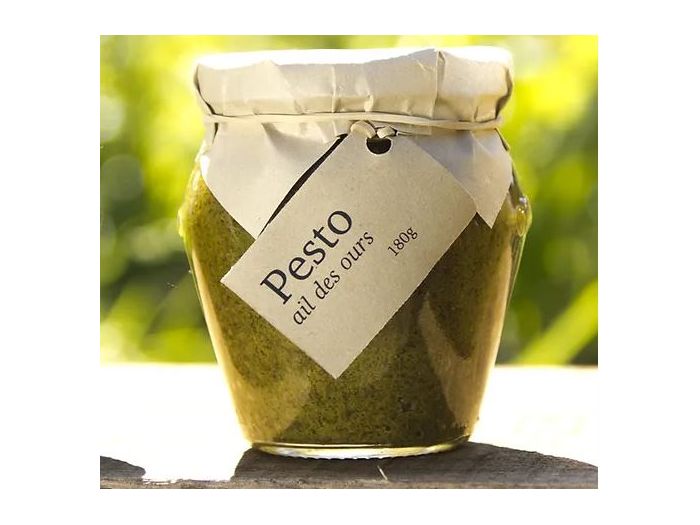 Pesto à l'ail des ours 100% Corrèze, issu de l'agriculture biologique