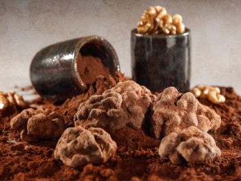 noix enrobés de chocolat