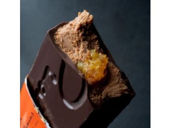 barre infernale chocolat noir &eacute;corces orange pralus boutique la combe de job brive