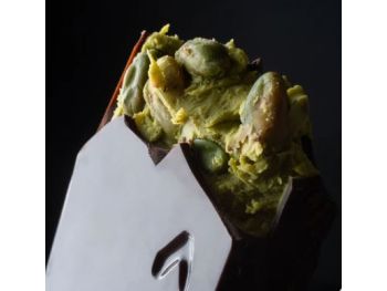 barre infernale chocolat noir pralin&eacute; pistache pralus boutique la combe de job brive