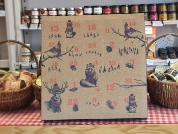 Coffret Calendrier de l’Avent gourmand 2025 – La Combe de Job – série limitée artisanale Brive Corrèze