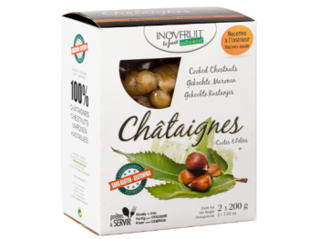 marrons entiers sous vide