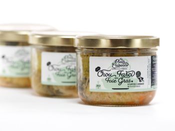 Chou fourré au foie gras