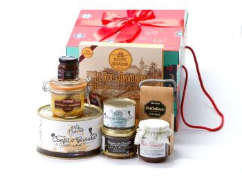 Cadeau gourmand pour une famille  de 4 personnes Brive La Combe de Job