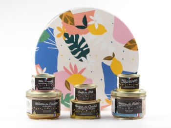 coffret gourmand p&acirc;t&eacute;s et rillettes artisanales la combe de job Brive Corr&egrave;ze