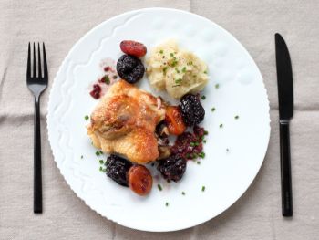 cuisse de canard confite sous vide