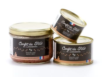 Confit de foie de volaille fabrication artisanale Brive Corrèze