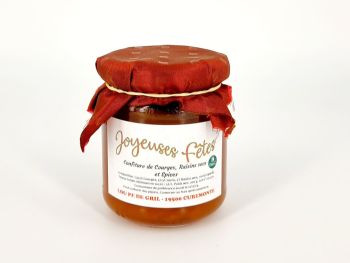 Confiture avec un fruit de saison la courge pour noel