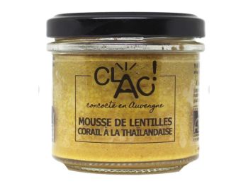 tartinable de lentilles corail épicées à retrouver à La Combe de Job Brive