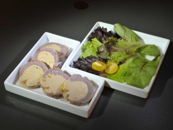 Fluteau au foie gras de canard