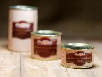 Foie gras de canard en conserve la combe de job brive