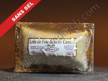 Foie gras sans sel