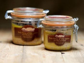 Foie gras d'oie truffé