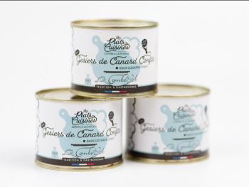 Gésiers de canard confits