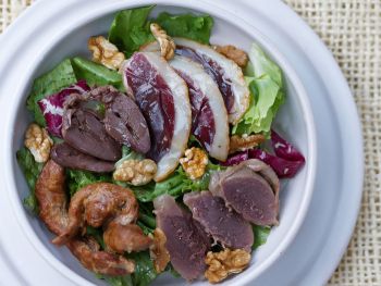 salade magret gesier