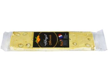 Nougat tendre &agrave; l'amande D&eacute;lices des Abeilles, 27% miel Creuse Limousin, barre 100g, &eacute;picerie fine La Combe de Job Brive Corr&egrave;ze