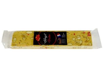 Nougat tendre praline D&eacute;lices des Abeilles 23% miel Creuse Limousin, barre artisanale 100g, boutique &eacute;picerie fine Brive La Combe de Job