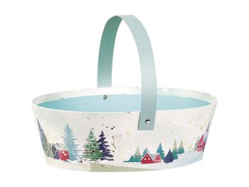 Corbeille de Noël composée de produits du terroir Corrèze et Dordogne