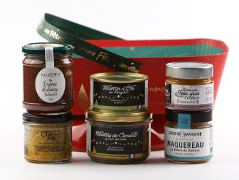 Panier gourmand terre et mer sans porc – La Combe de Job Brive