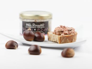 Paté aux chataignes et au foie gras