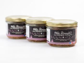 pâté au foie gras en bocaux