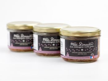 pâté au foie gras en bocaux