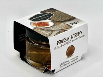 Accompagner son foie gras avec des perles &agrave; la truffe pour une explosion de saveurs