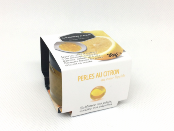 Perles citron pour accompagner vos poissons