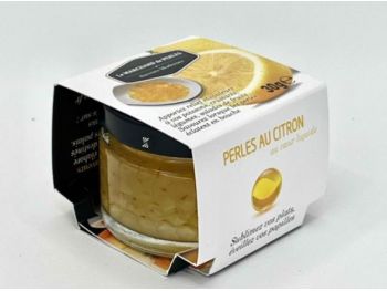 Perles citron pour accompagner vos poissons Epicerie fine La Combe de Job Brive, conserverie Objat