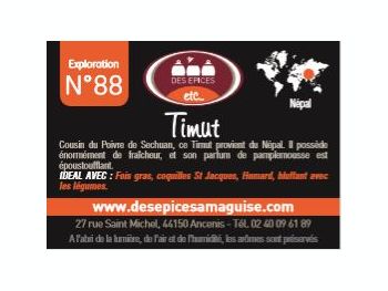 commander poivre timut