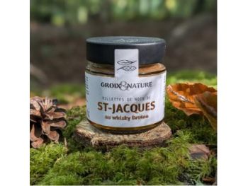 rillettes de noix de Saint Jacques à tartiner à l'apéro Groix et Nature
