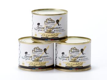 Sauce foie gras et aux truffes, conserverie Brive Corrèze