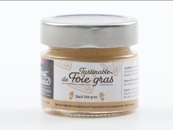 Tartinable nature au foie gras, id&eacute;e ap&eacute;ritif rapide pr&ecirc;t en 2 minutes