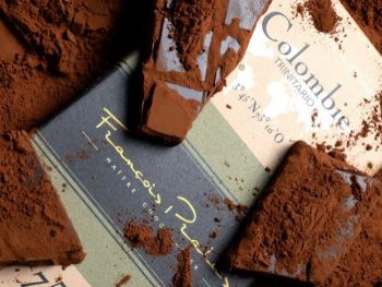 Tablette chocolat Colombie 75% cacao Francois Pralus &agrave; retrouver &agrave; la boutique La Combe de Job Brive Corr&egrave;ze