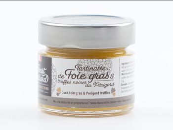Toast Gaillard foie gras truffes noires du P&eacute;rigord &agrave; l'ap&eacute;ritif de No&euml;l, mise en bouche de prestige