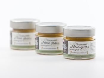Tartinable au foie gras et à la châtaigne pour l'apéro La Combe de Job Brive