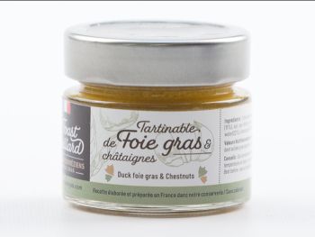Tartinade foie gras c&egrave;pes &agrave; d&eacute;guster &agrave; l'ap&eacute;ro, saveurs corr&eacute;ziennes La Combe de Job