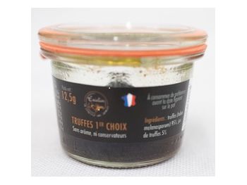truffes noires d'hiver 1er choix sans arome, ni conservateurs La Combe de Job Brive et Objat