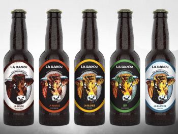 Bi&egrave;re blonde La Banou brasserie artisanale