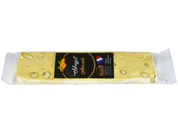 Nougat tendre &agrave; l'amande D&eacute;lices des Abeilles, 27% miel Creuse Limousin, barre 100g, &eacute;picerie fine La Combe de Job Brive Corr&egrave;ze
