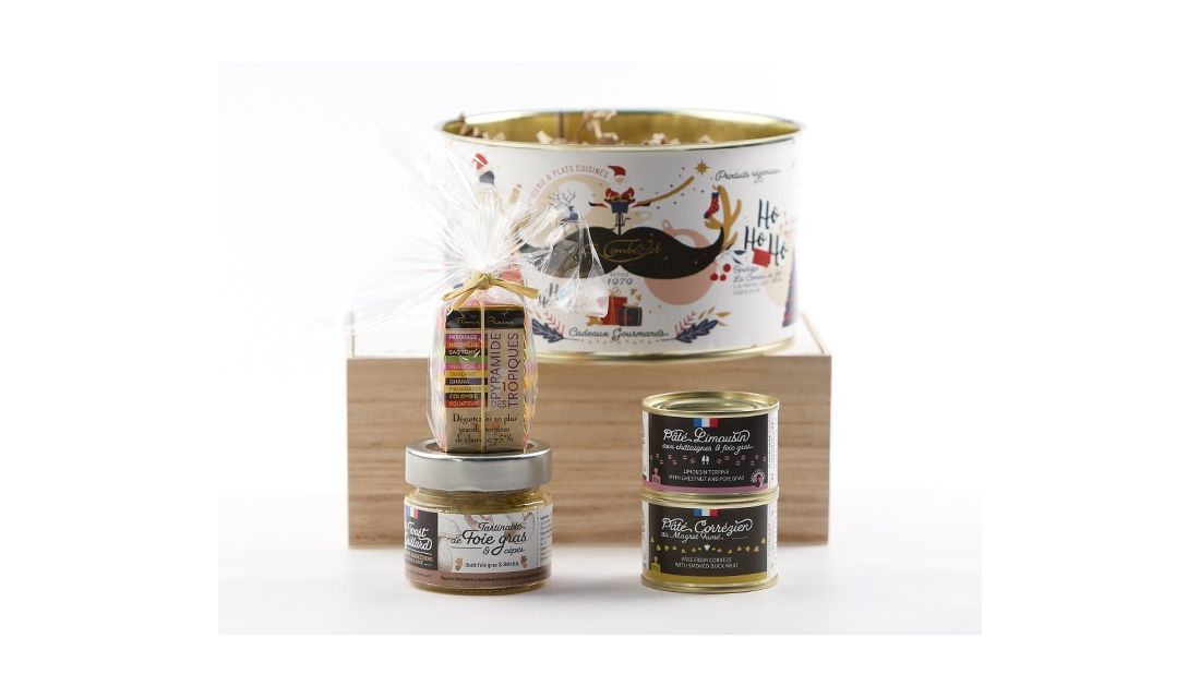 Coffret trilogie de sp&eacute;cialit&eacute;s gourmandes de Brive