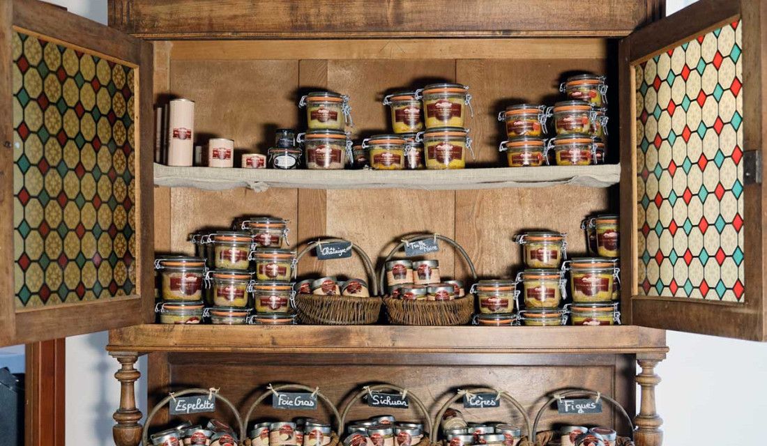 Confit de canard en conserve