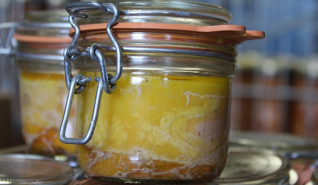 Foie gras d'oie entier artisanal en bocal