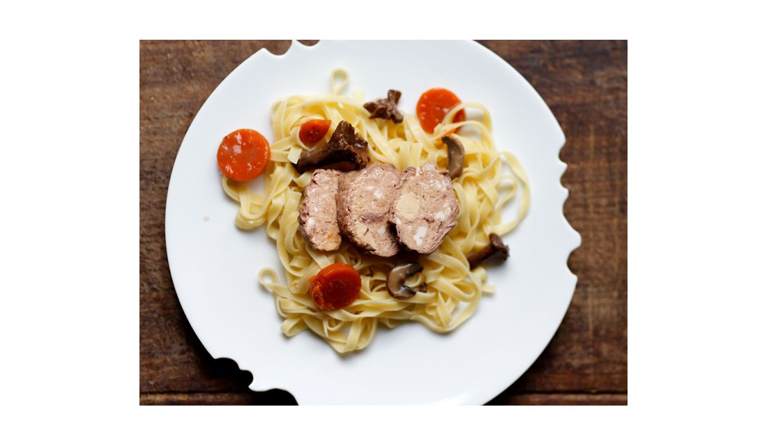 Paupiettes de canard au foie gras