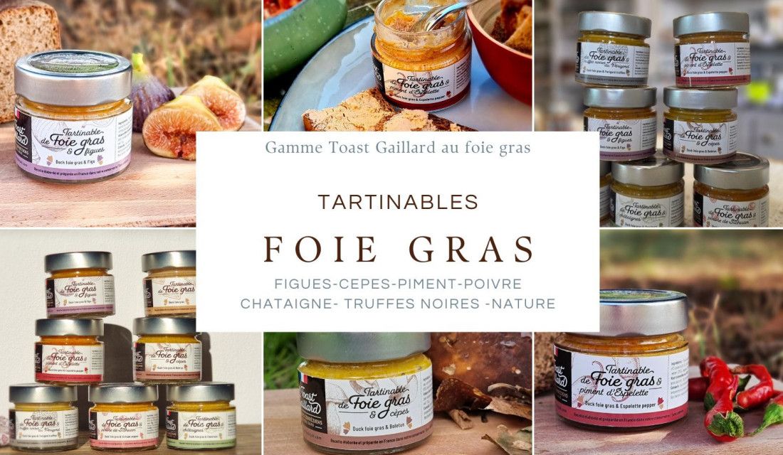 Tartinable  foie gras truffes noires P&eacute;rigord